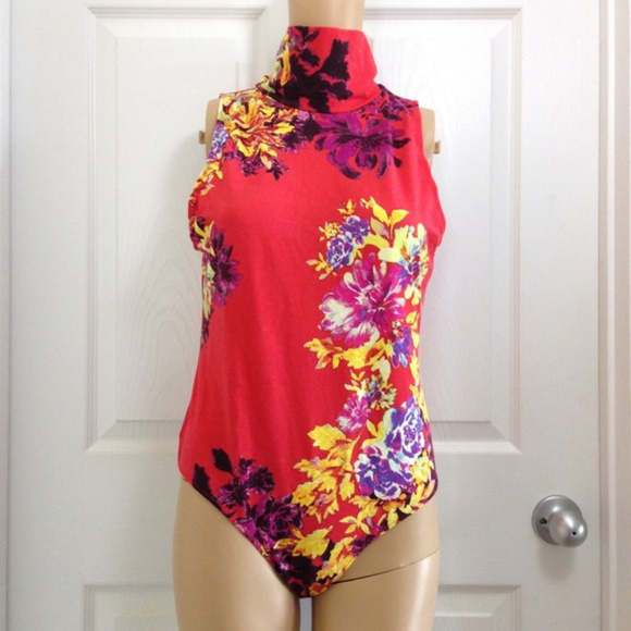 Free People Bodysuit - Pixie Floral - Picture 1 of 6